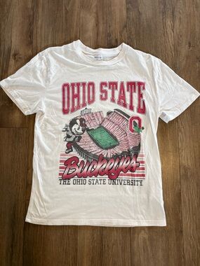 Vintage style Ohio state buckeyes football t shirt